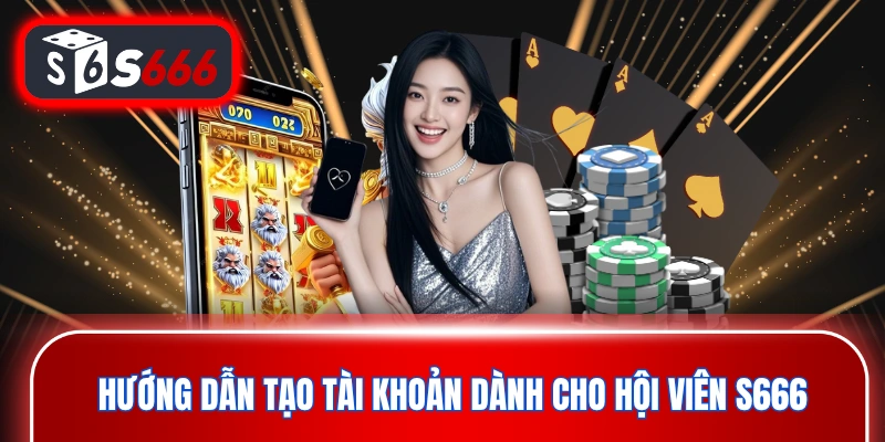 Hướng dẫn tạo tài khoản dành cho hội viên S666